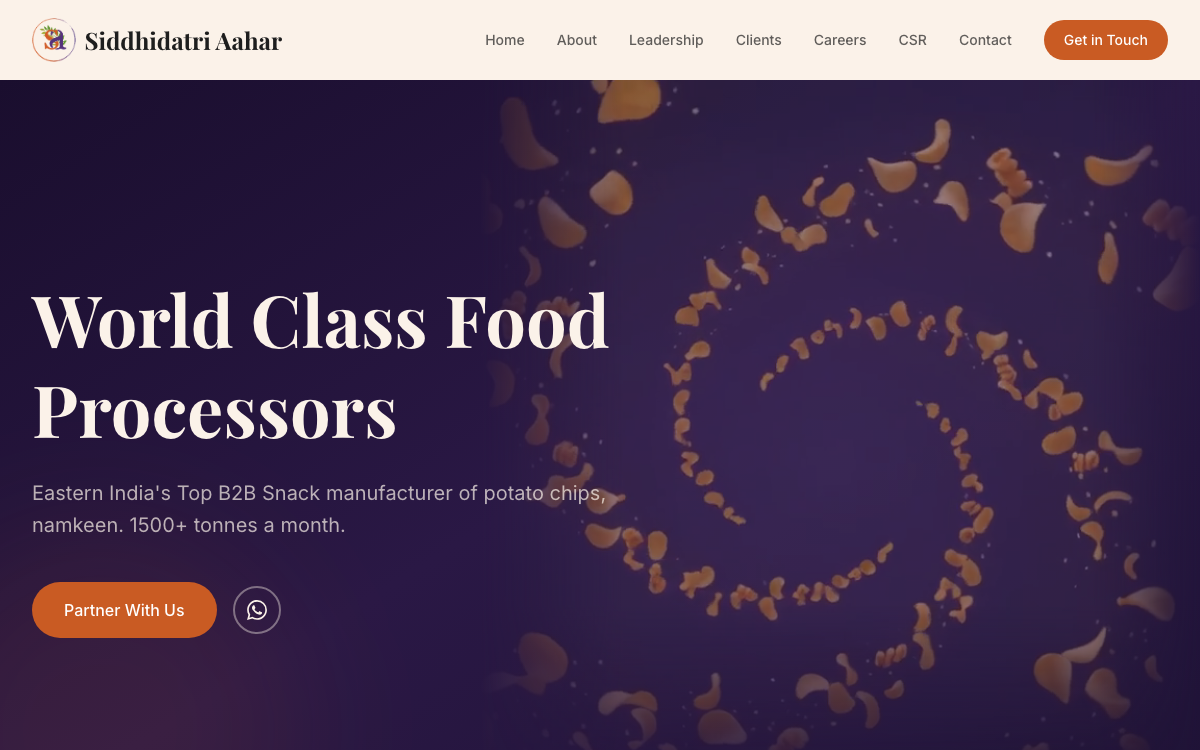 Siddhidatri Website website preview
